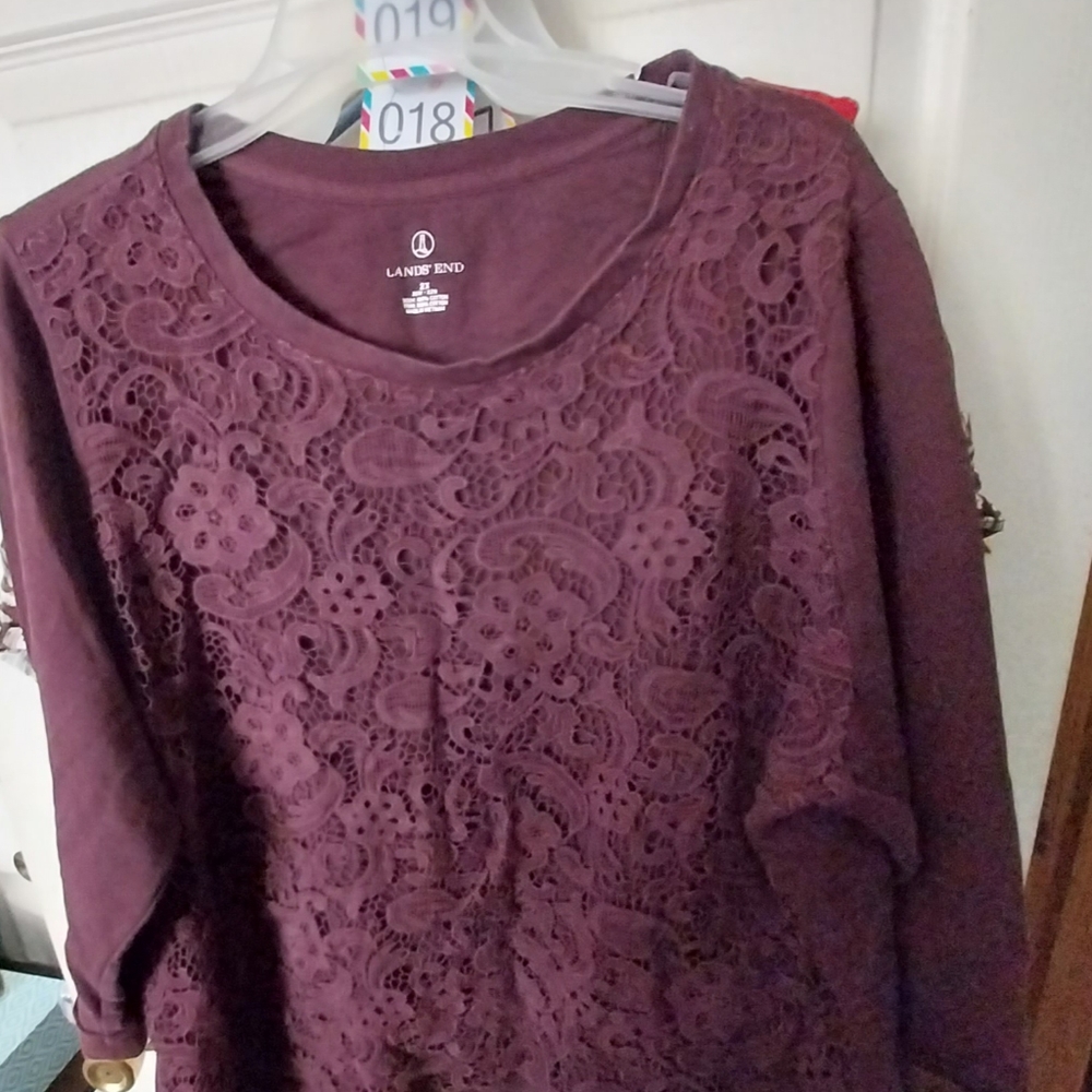 Lacy front